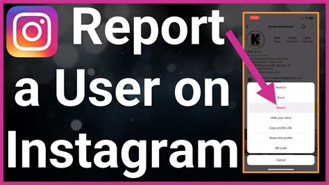 How To Report An Account On Instagram Youtube