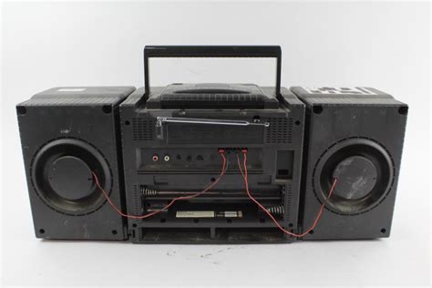 Rca Boom Box Cd Fm Cassette Portable Stereo Property Room