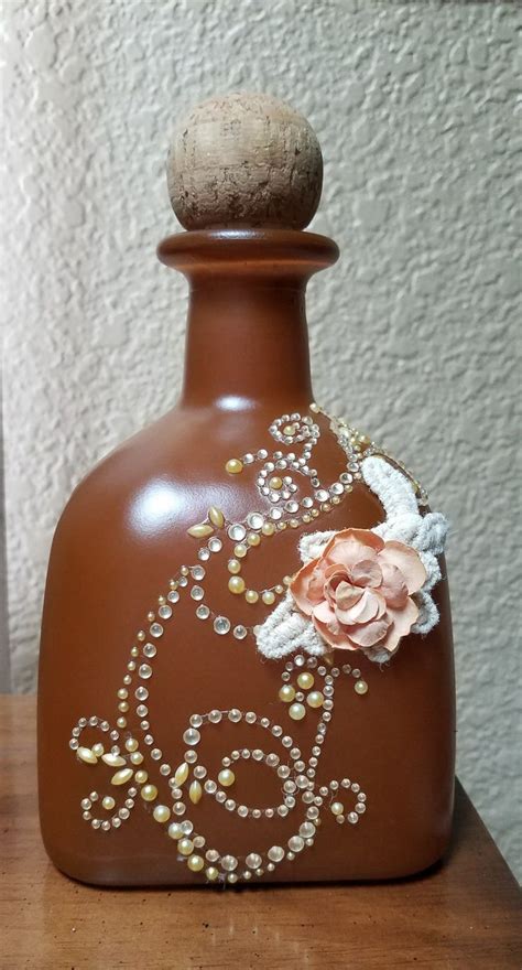 Patron bottle | Glass bottle crafts, Beer bottle crafts, Bottle crafts