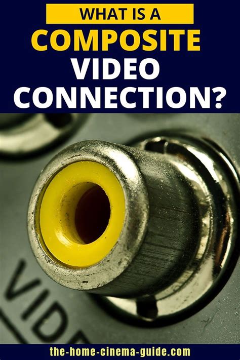 Composite video cable connection explained – Artofit