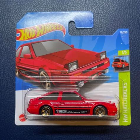HOT WHEELS TOYOTA AE86 Sprinter Trueno Red HW Hatchbacks 1 5 17 250 4 99 PicClick UK