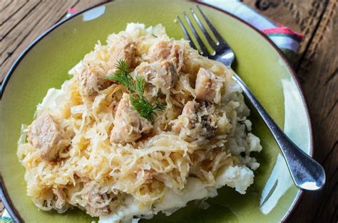 Crock Pot Pork and Sauerkraut Recipe