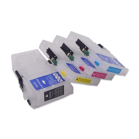 Lc Lc Refillable Ink Cartridge With Chip For Brother Mfc