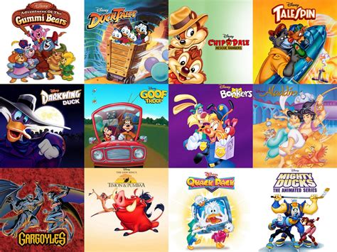 Disney Afternoon albums (USA) by polskienagrania1990 on DeviantArt