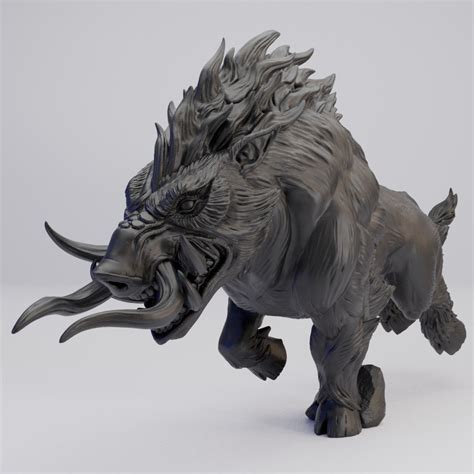 Hot Goblin ウォーホッグD 突進ミニチュア ホットゴブリン