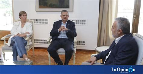 El Presidente De Ypf Visit Mendoza Y Se Reuni Con Autoridades Para