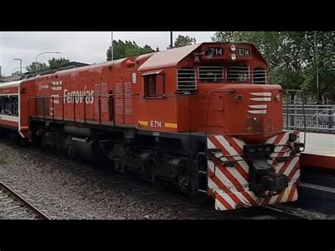 Linea Belgrano Notre Ferrovias Locomotora Emd G Cu Tribute Youtube