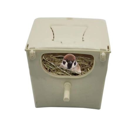 Buy Evenlyao Bird Nest Boxbird Cage Nesting Box Plastic Parakeet House Breeding Mating Box For