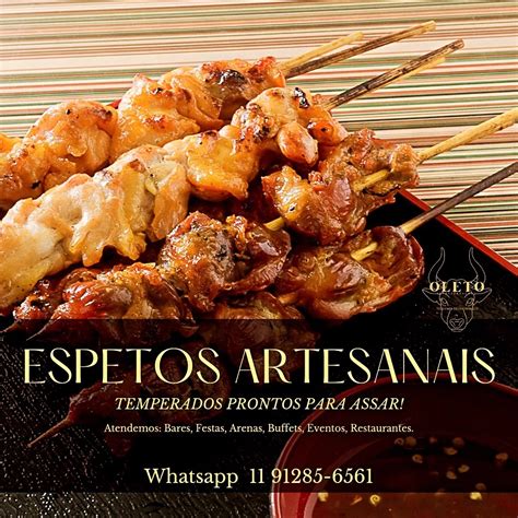 Orlando Espetos - OLETO - ♦️Espetos Artesanais - Congelados, Temperados Prontos para ...