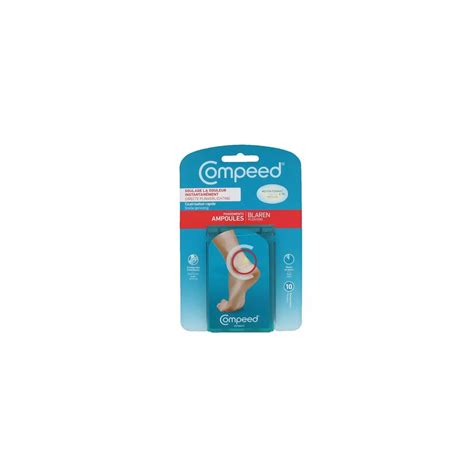 Pansement Ampoules Moyen Format Compeed Soulage La Douleur X10