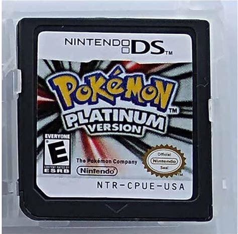 Pokémon Pokemon Platinum Game Cartridge For Nds 3ds Ndsi New3dsll 2ds