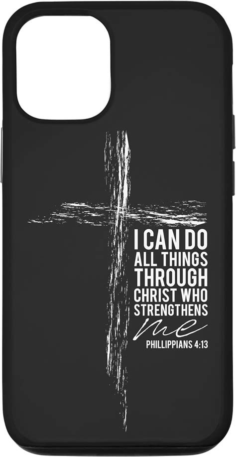 Amazon IPhone 14 Religious Verse Cross Phone Cases Men Dad