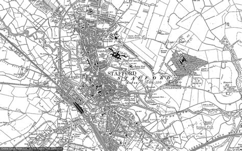 Old Maps of Stafford, Staffordshire - Francis Frith