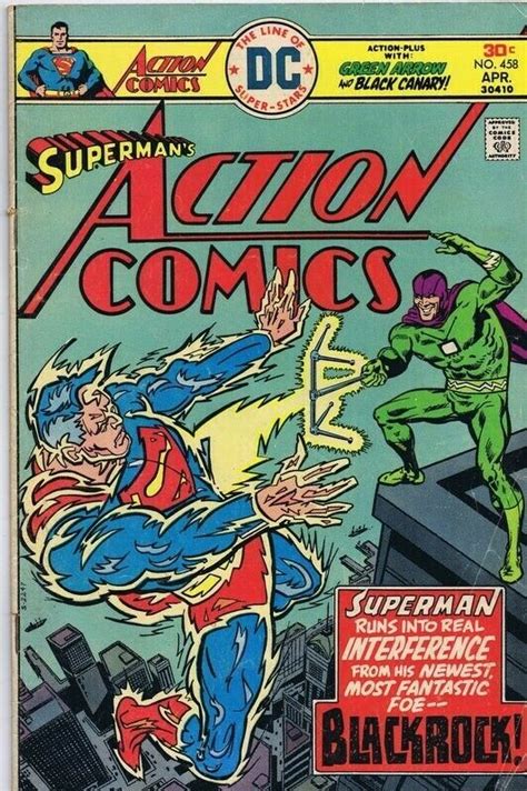 Action Comics 458 ORIGINAL Vintage 1976 DC Comics Superman Comic