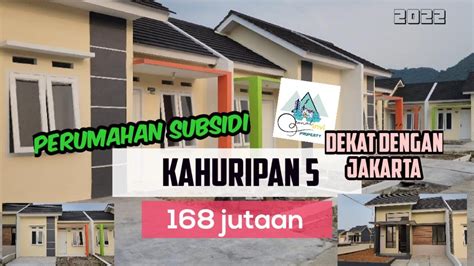 Pesona Kahuripan 5 Perumahan Subsidi 168 Jutaan Paling Dekat