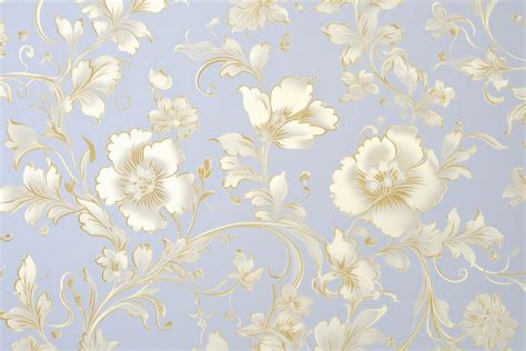 Toile wallpaper flower backgrounds pattern | Free Photo Illustration ...