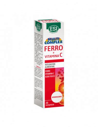 Integratori Vitamina C Esi Multicomplex Ferro Vitamina C Compresse