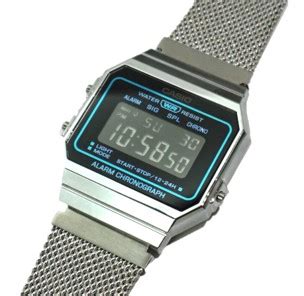 A Wems Bef Reloj Casio Vintage Iconic Malla Milanesa