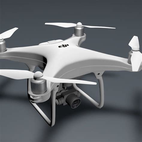 Drone Dji Phantom 4 Cinema 4d Cgtrader