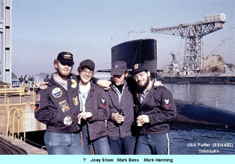 Uss Puffer Ssn 652 Photo Circa 1972