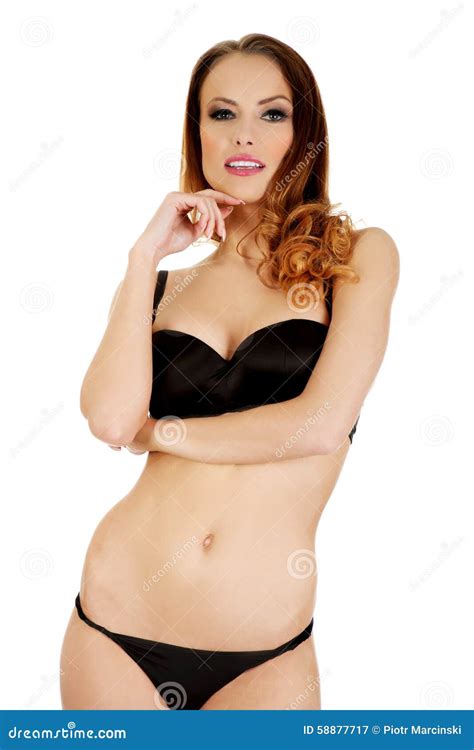 Seductive Woman In Lingerie Stock Image Image Of Thigh Attractive