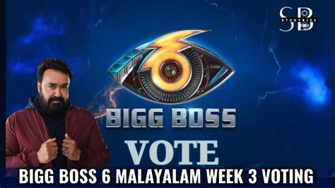 Bigg Boss Malayalam Vote Week Studybizz Studybizz Bigg Boss