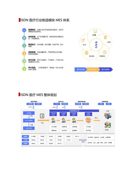 医疗行业MES解决方案 解决方案 亿仕登