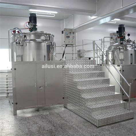 Sus L Chemical Liquid Detergent Mixer Liquid Soap Making Machine