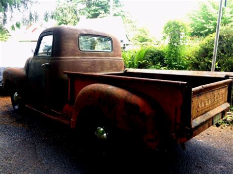 Chevy Truck Short Bed Pickup No Air Rid Rat Rod Not Bagged