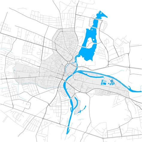 Spandau City District Red Highlighted in Map of Berlin Germany Stock ...