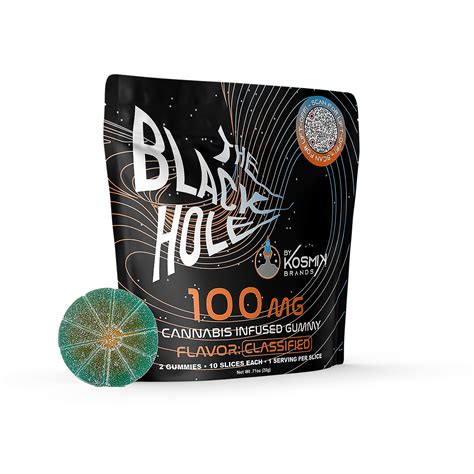 Kosmik Brands The Black Hole Orange 1 Piece Multi Serve 100mg Leafly