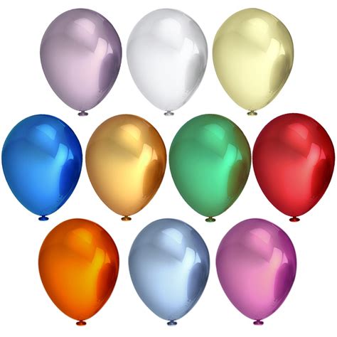 Balony Metaliczne Urodziny Ślub 30cm 10szt Mix 10438591449 Allegro pl