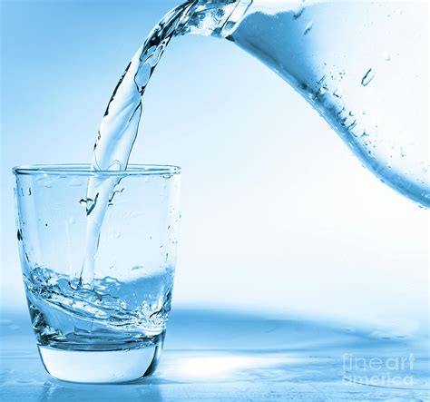 Pouring Water Into Glass From A Jug Photograph By Wladimir Bulgarscience Photo Library Pixels