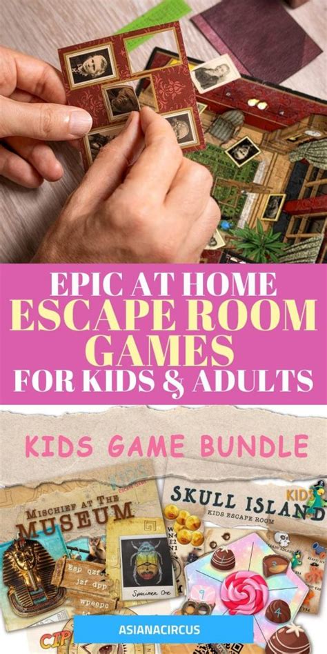 14 Best At Home Escape Room Games For Kids & Adults - Asiana Circus