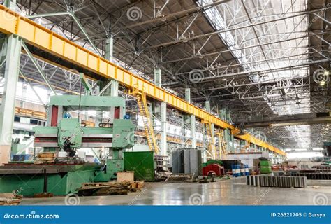 Machine Shop Stock Image Image Of Manufacture Line 26321705