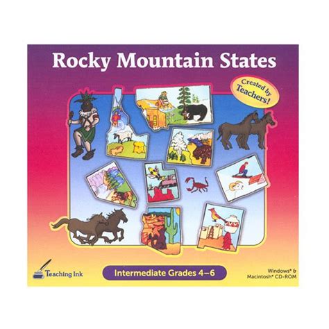 Rocky Mountain States Grade 4 6 Created By Teachers 798936843500 On