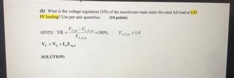 Solved Question 3: [20 points] A 60 -MVA 230/115-kV | Chegg.com 