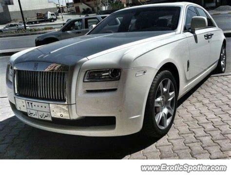 Rolls Royce Ghost spotted in Arbil, Iraq on 03/30/2012