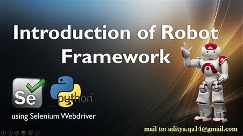 Robot Framework In Selenium Webdriver Set Up Robot Step By Step