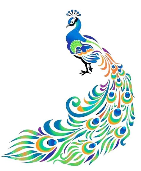 Peacock Drawing Easy | Free download on ClipArtMag