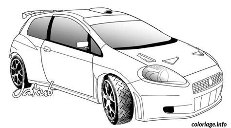 Coloriage Dessin Voiture Tuning A Colorier JeColorie