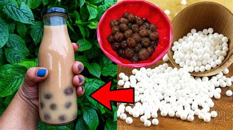 How To Make Boba With Sabudana Make Boba At Home Easy Make Boba