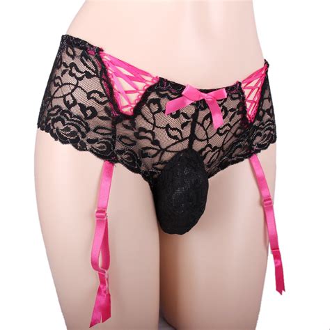 Sissy Pouch Sexy Panties Men S Skirted Mooning Bikini Briefs Girlie