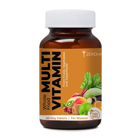 Buy Zeroharm Whole Food Multivitamin Tablets Women Multivitamin