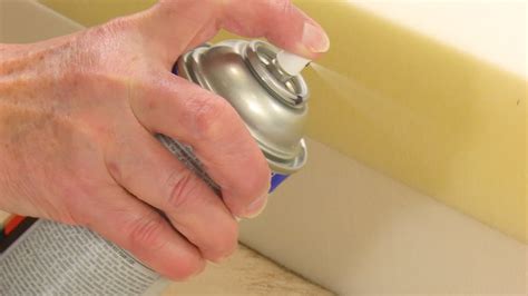 Gluing Foam With Foam Lock Spray Adhesive Youtube