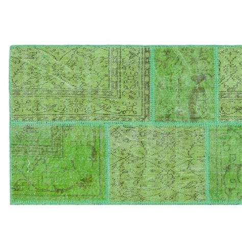 Latitude Vive Iskece Green Vintage Hand Knotted Area Rug Wayfair Co Uk