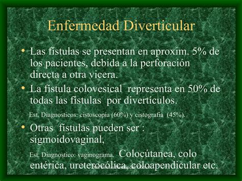 Enfermedad Diverticular Ppt