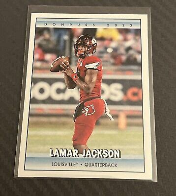 Panini Chronicles Draft Picks Donruss Retro Lamar Jackson Ebay