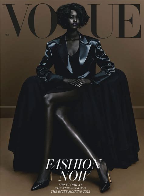 British Vogue Magazine Celebrates African Models