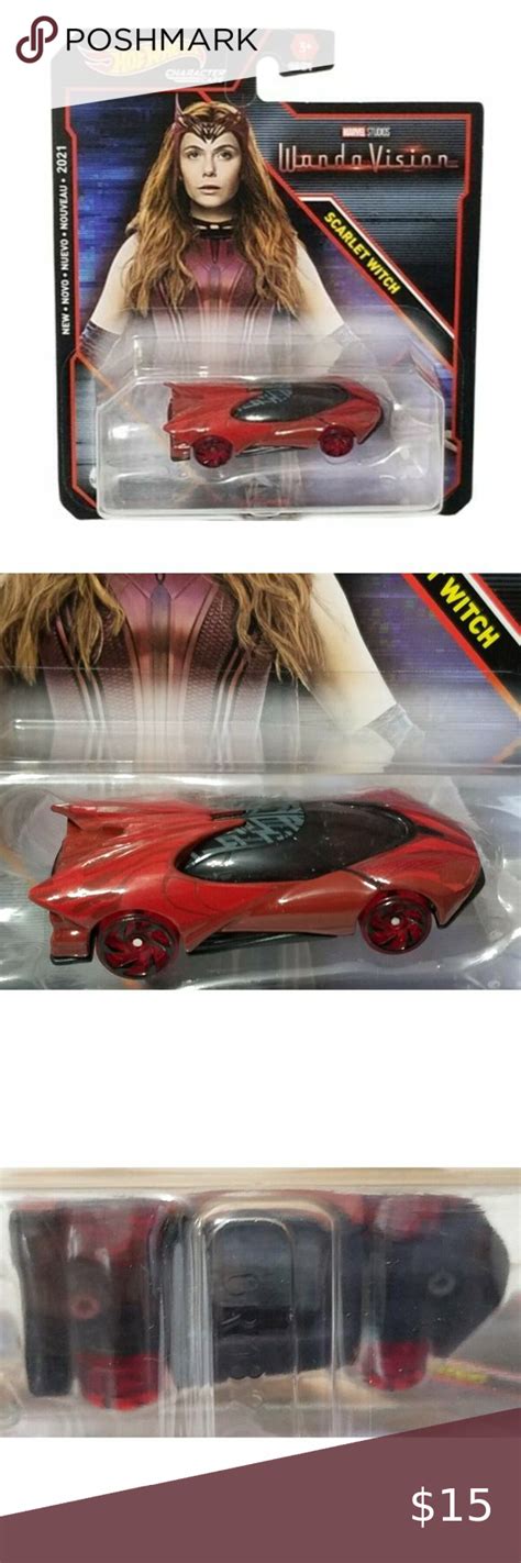 Hot Wheels Marvel Studios Wanda Vision Scarlet Witch 2021 Character Cars